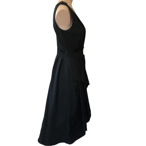 🌿 VERONIKA MAINE 🌿 sleeveless waterfall dress size 6 - Picture 4 of 9